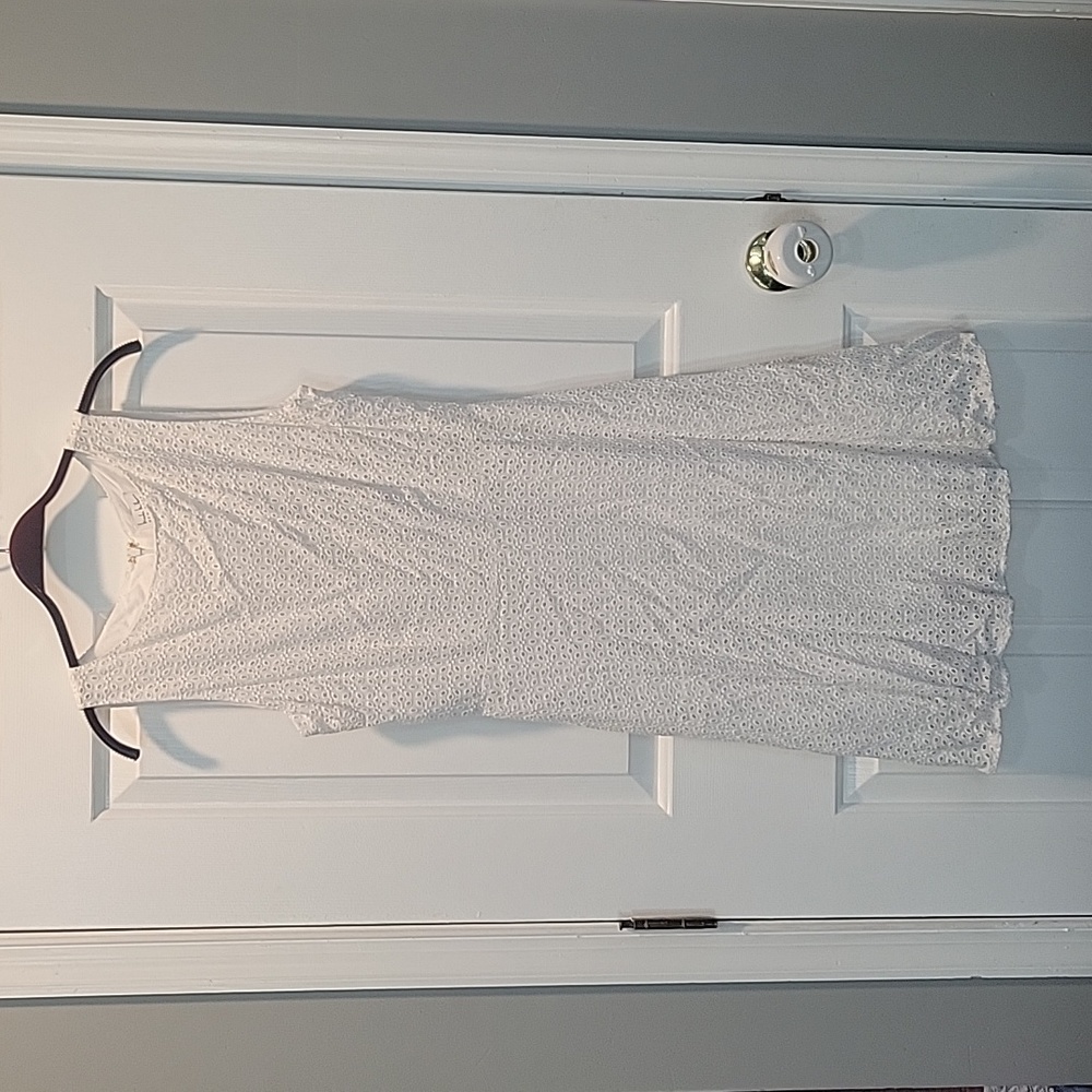 Nicole Miller NWT White Eyelet Dress